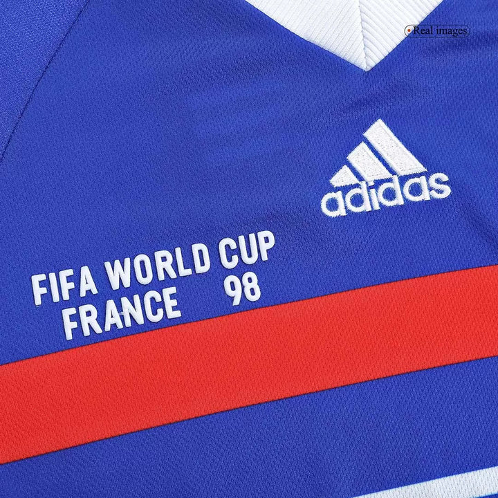 France 98 Wolrd Cup Retro Jersey T-shirt in blue