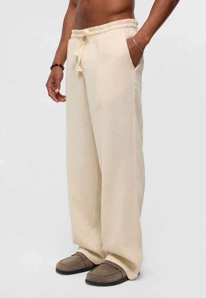 Essence of Life Linen Pants in Beige