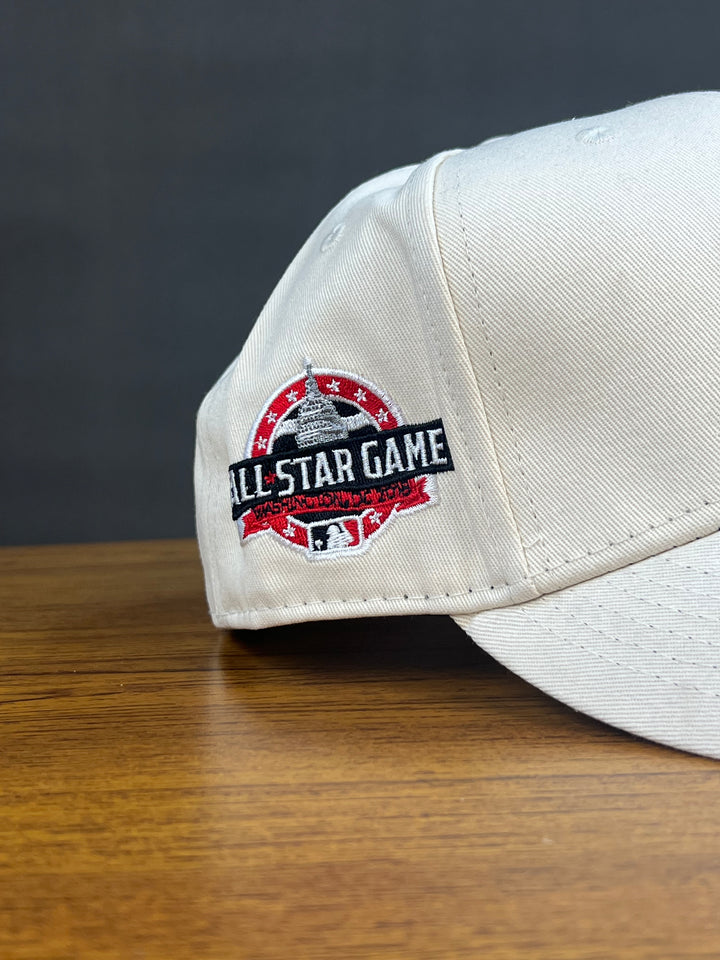 Washington Nationals 9FIFITY Snapback cap in beige