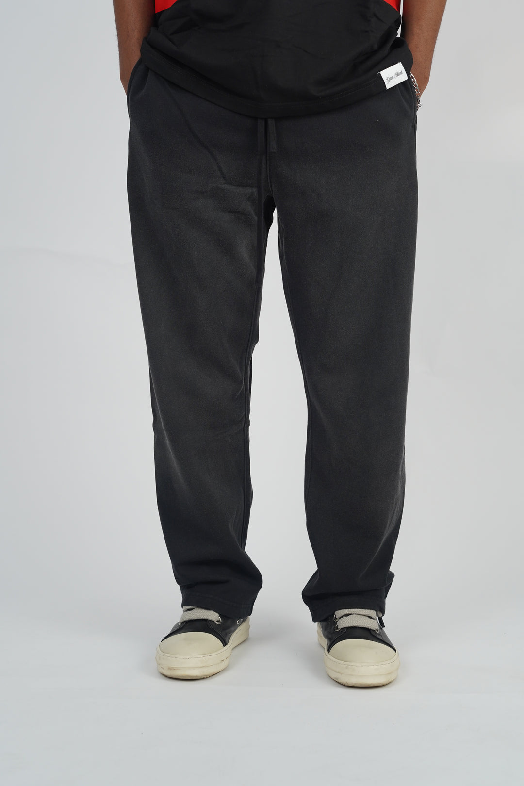 Artiemaster Cotton Sweatpants in Washed Black