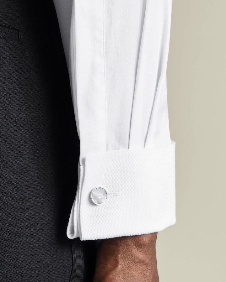 Charles Tywhitt Bib Front Wing Collar Evening Shirt - White
