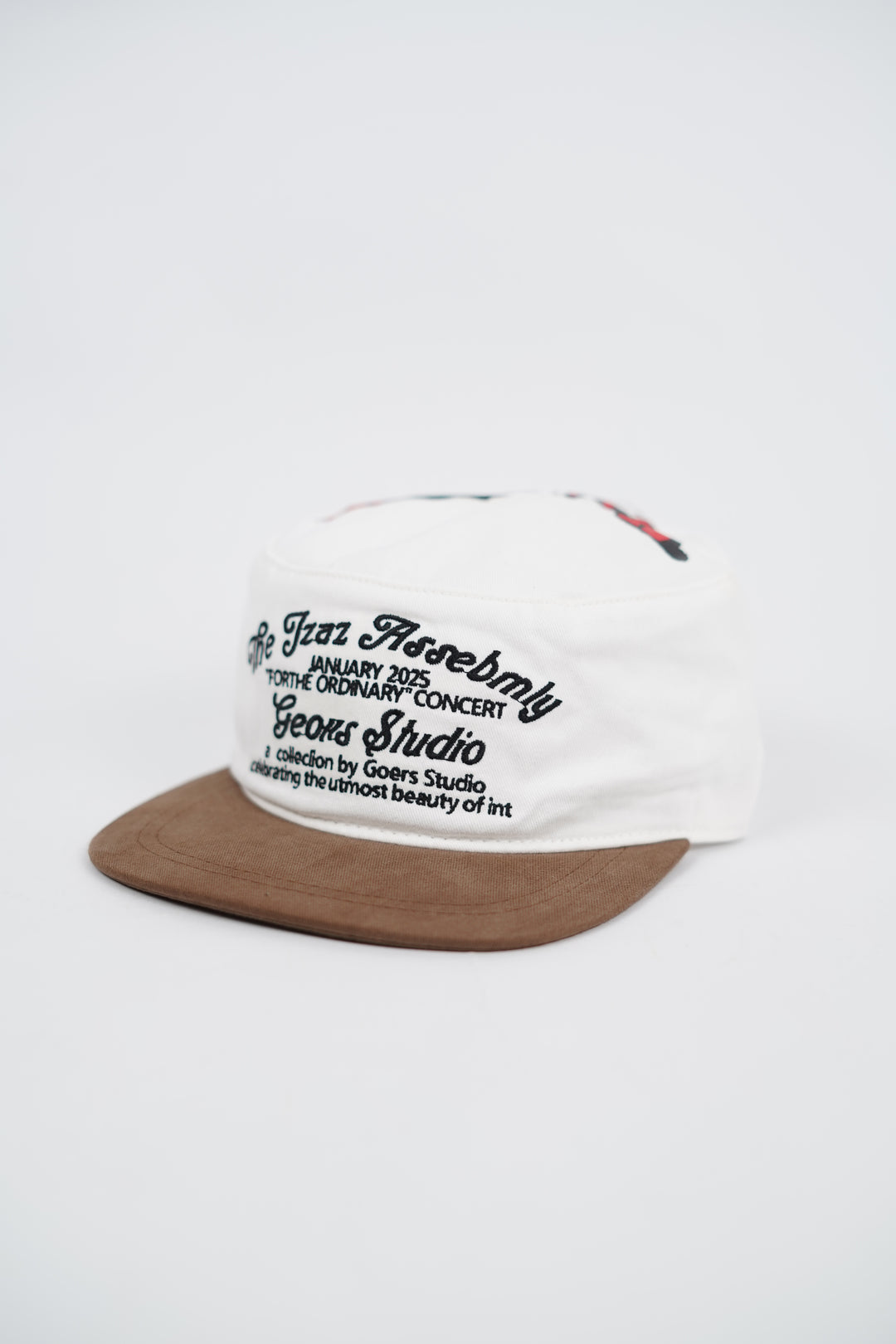 Korean Retro Baseball Cap in Coffee