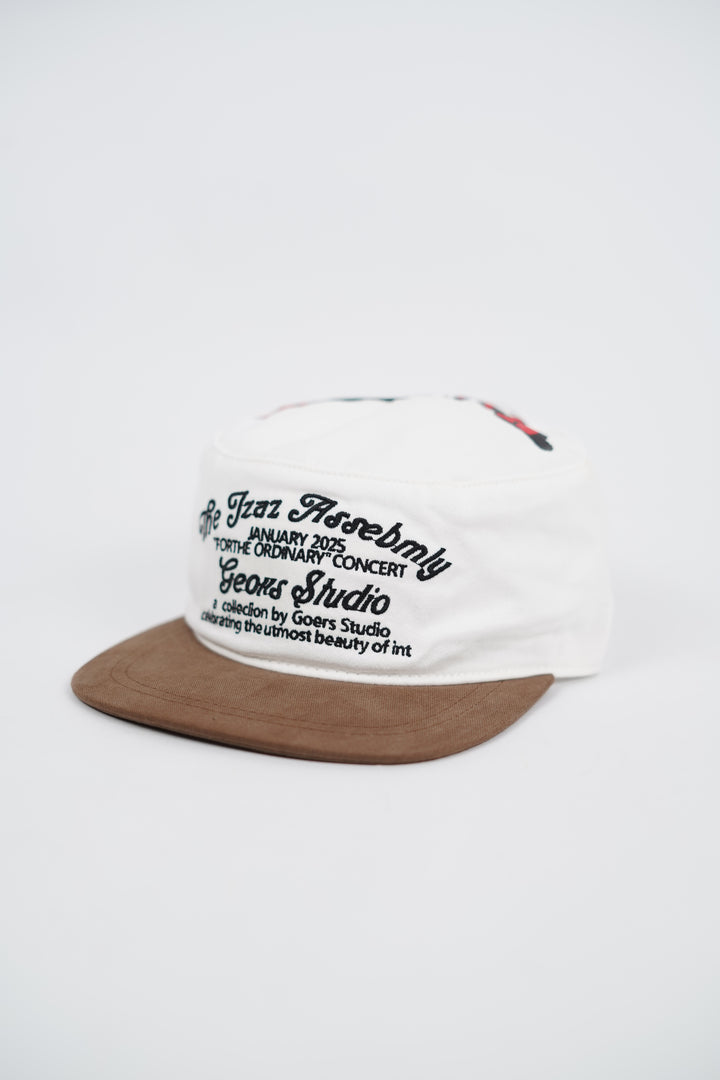 Korean Retro Baseball Cap in Coffee