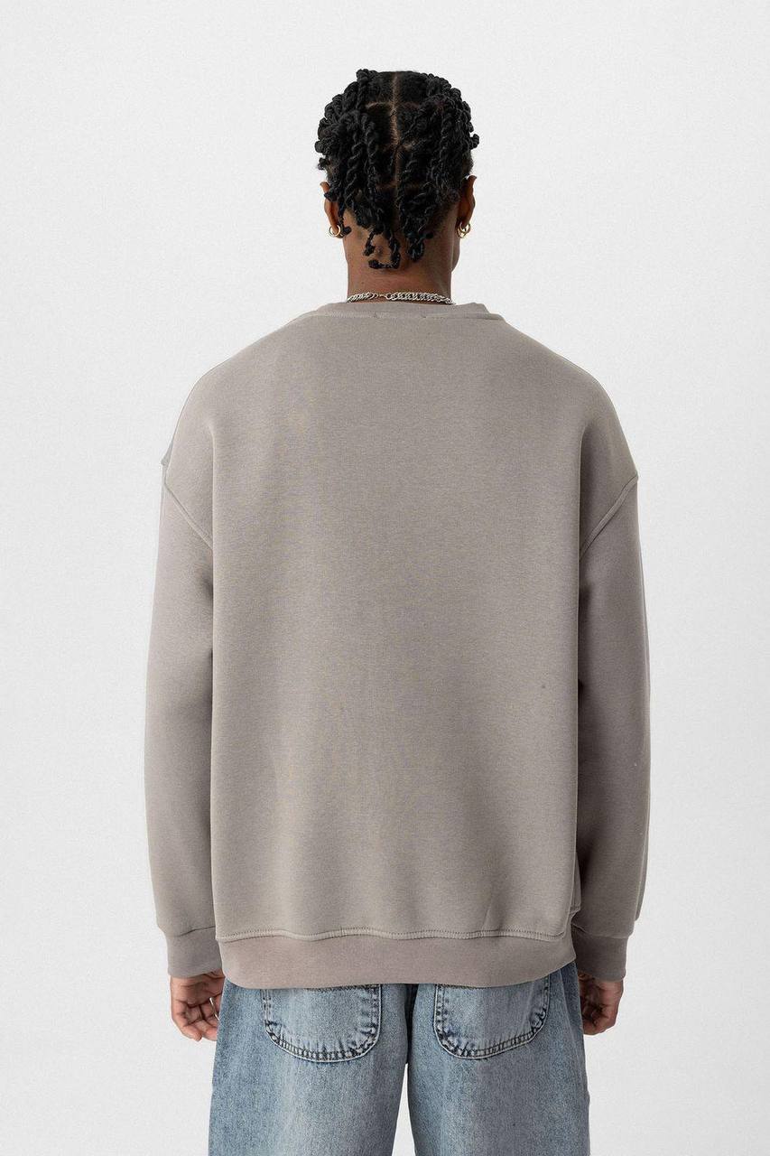 Vamos Premium Oversized Sweatshirt in Mink