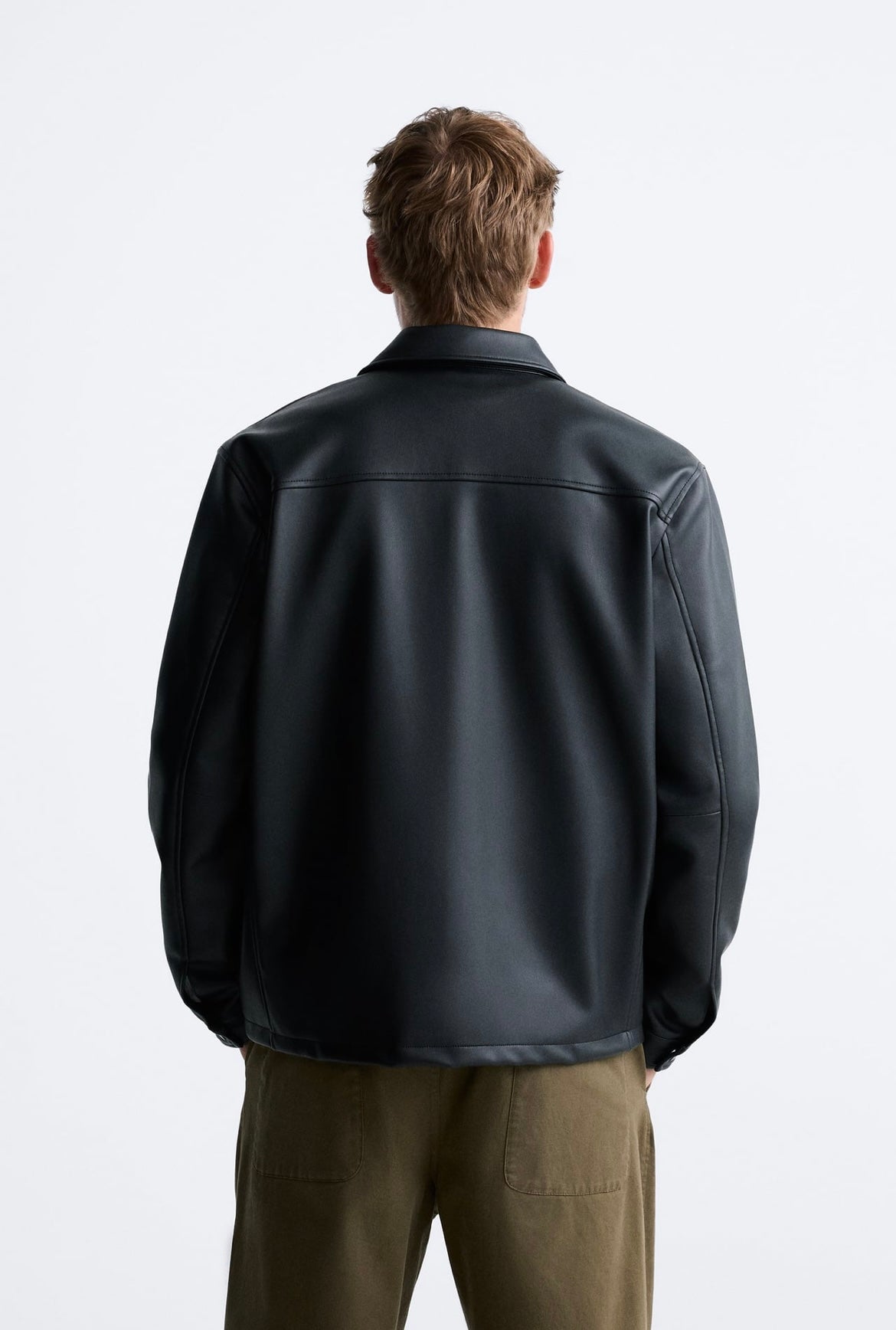 ZARA LEATHER EFFECT JACKET – Garmisland