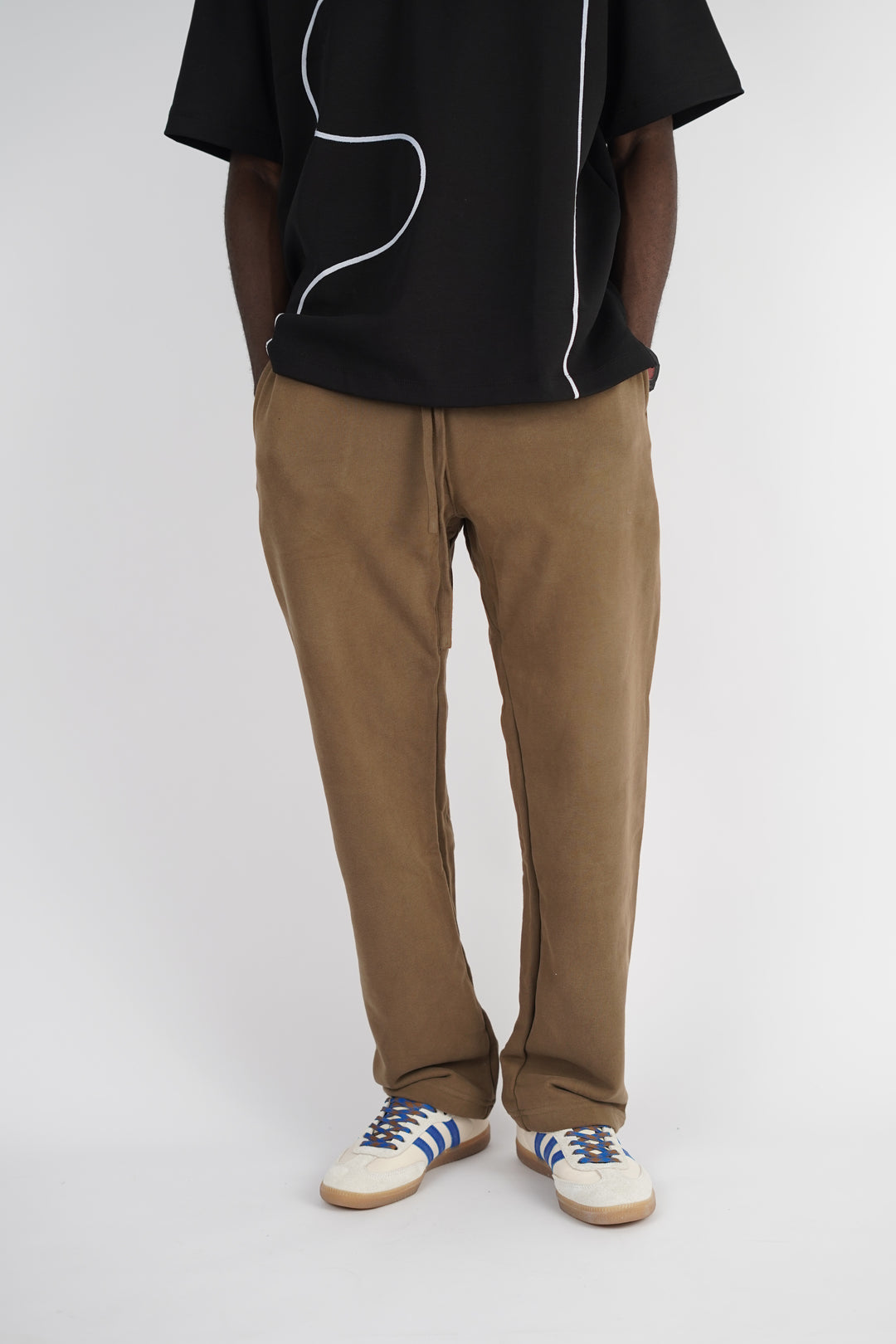 Artiemaster Cotton Sweatpants in Brown