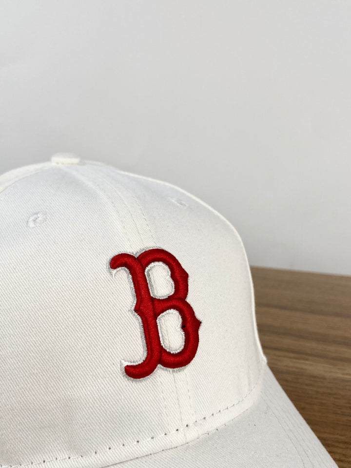 Boston Red Sox White Clean Up Adjustable Cap