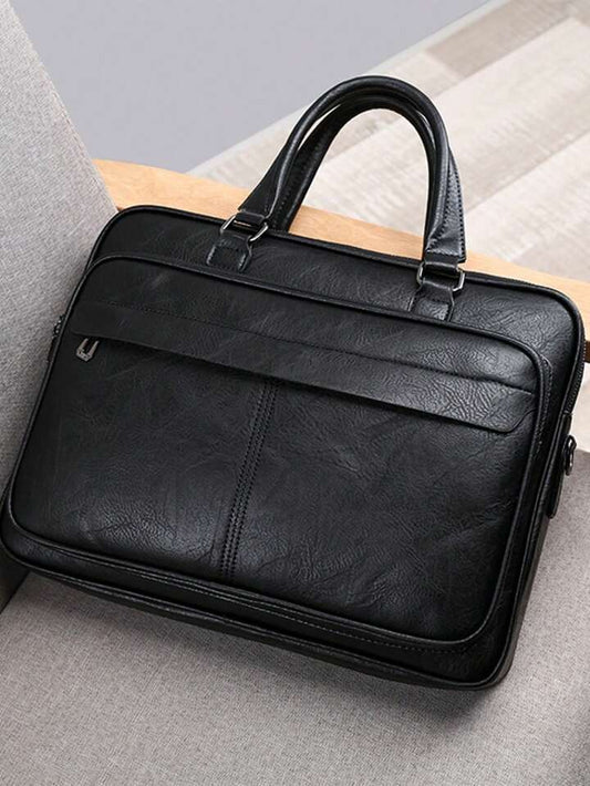 Luton Briefcase in black