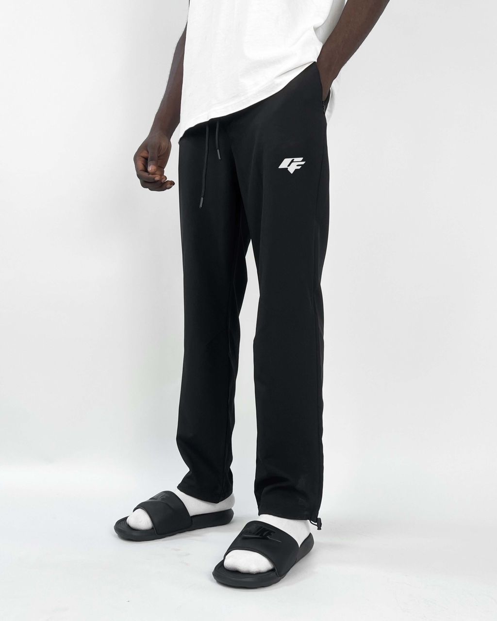 Garm fitness track pants in black