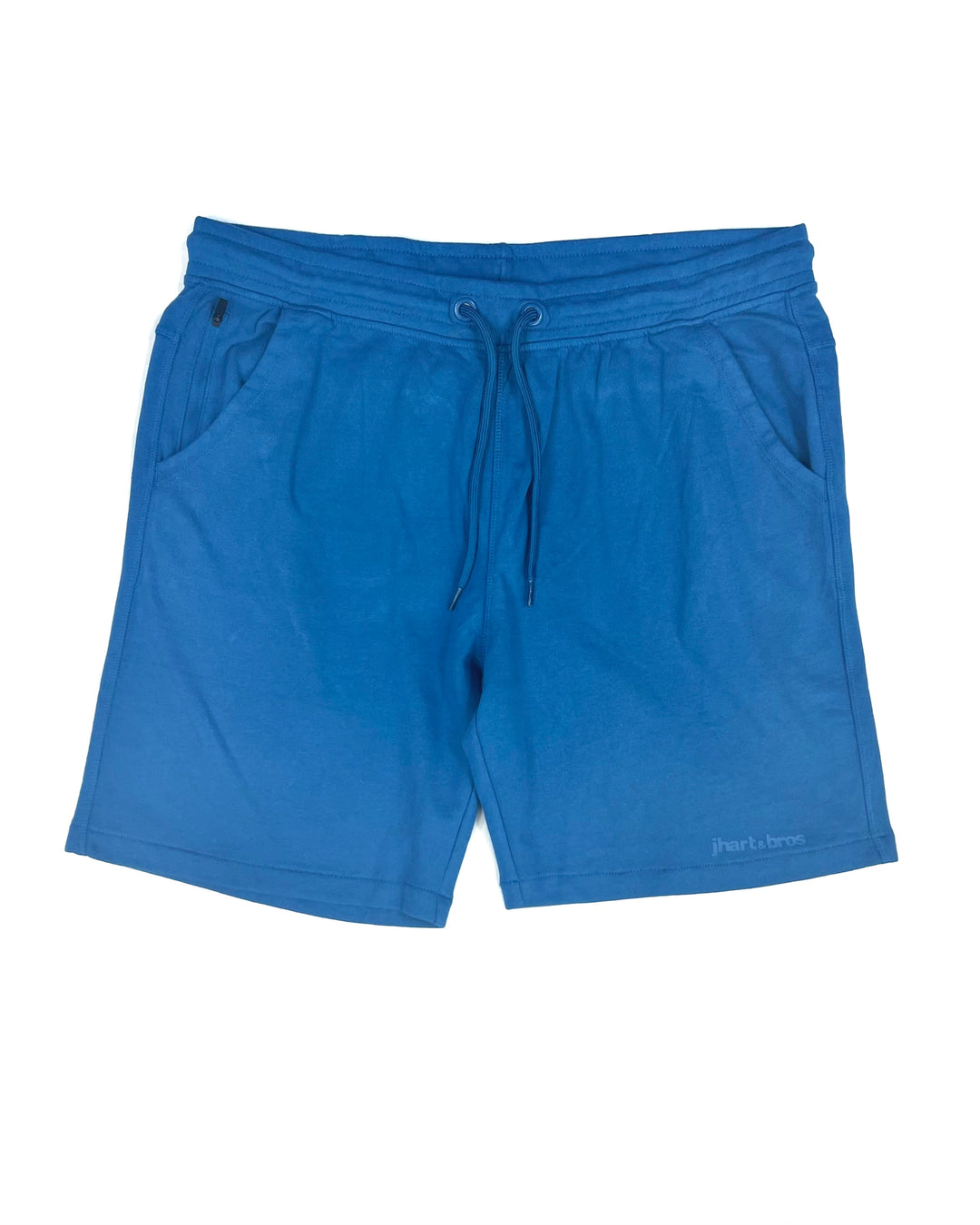 J Hart & Bros Pocket Zip Bermuda Shorts in blue