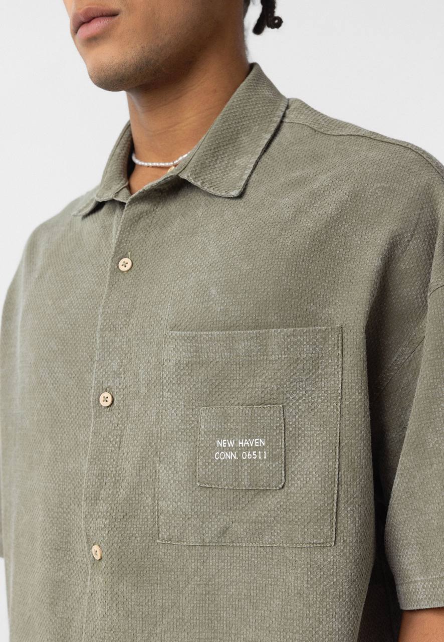 Vamos New Haven shirt in Khaki