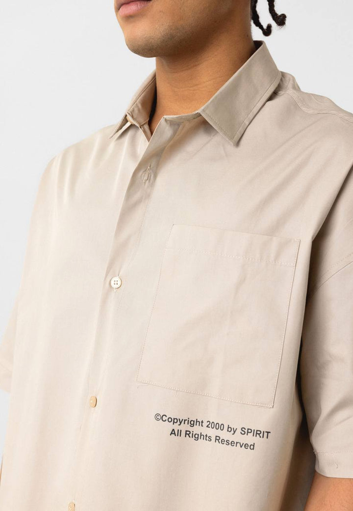 Essence of Life Defiant Shirt in stone
