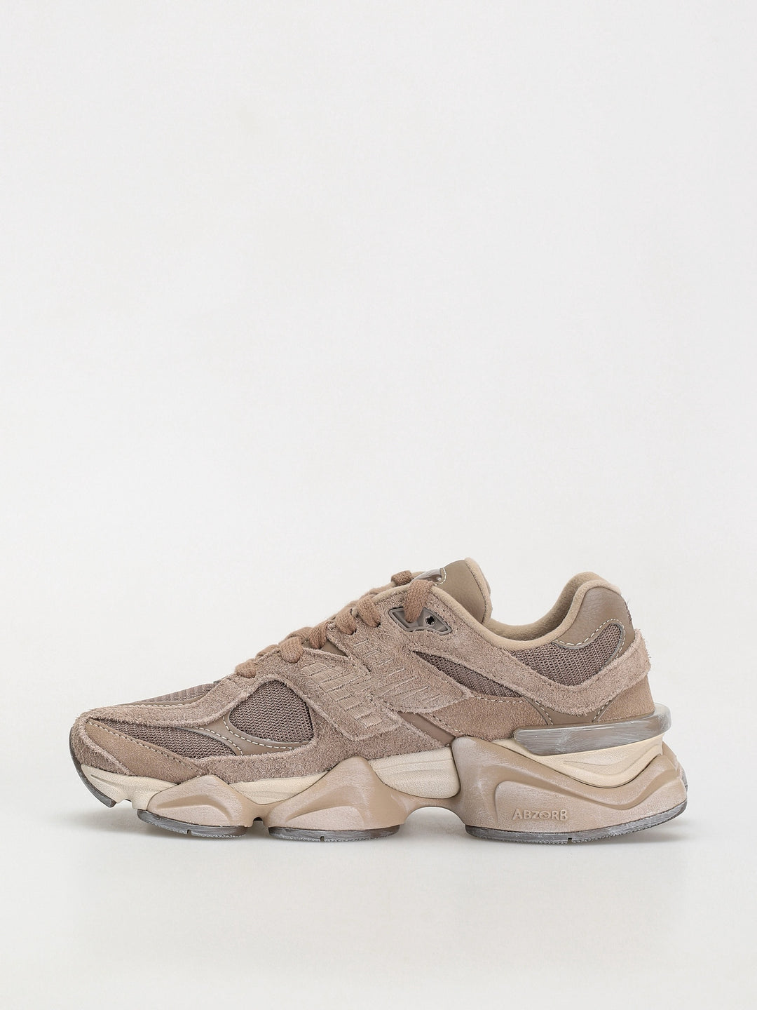 New Balance 9060 Trainers in Mushroom