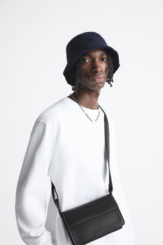 Zara Crossbody bag with Fold Over Flap