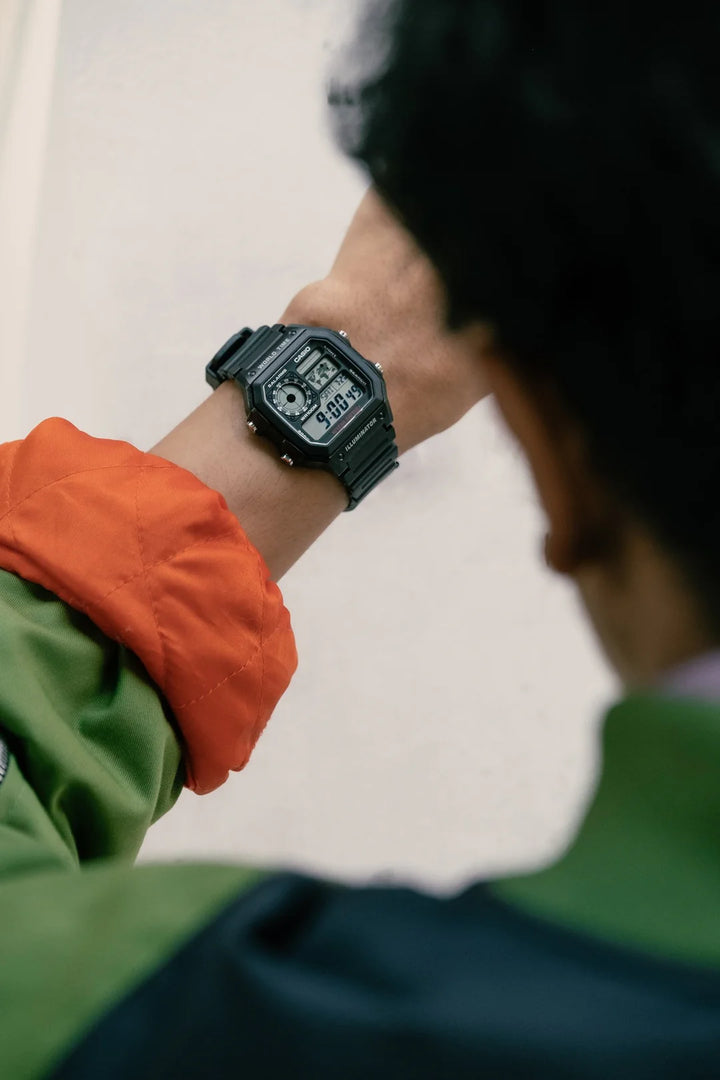 Casio Vintage AE1200WH-1A Watch in black