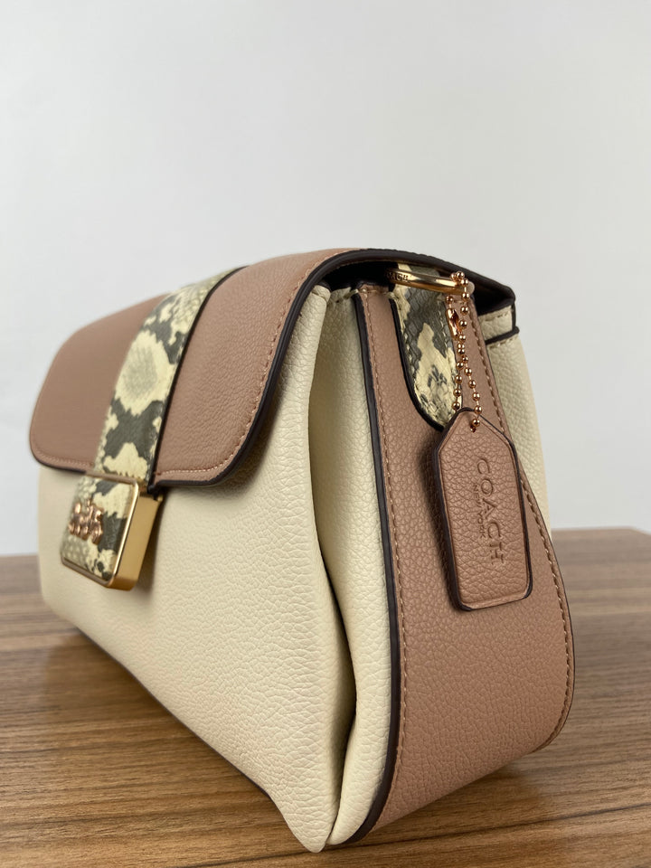 Grace Shoulder bag in nude