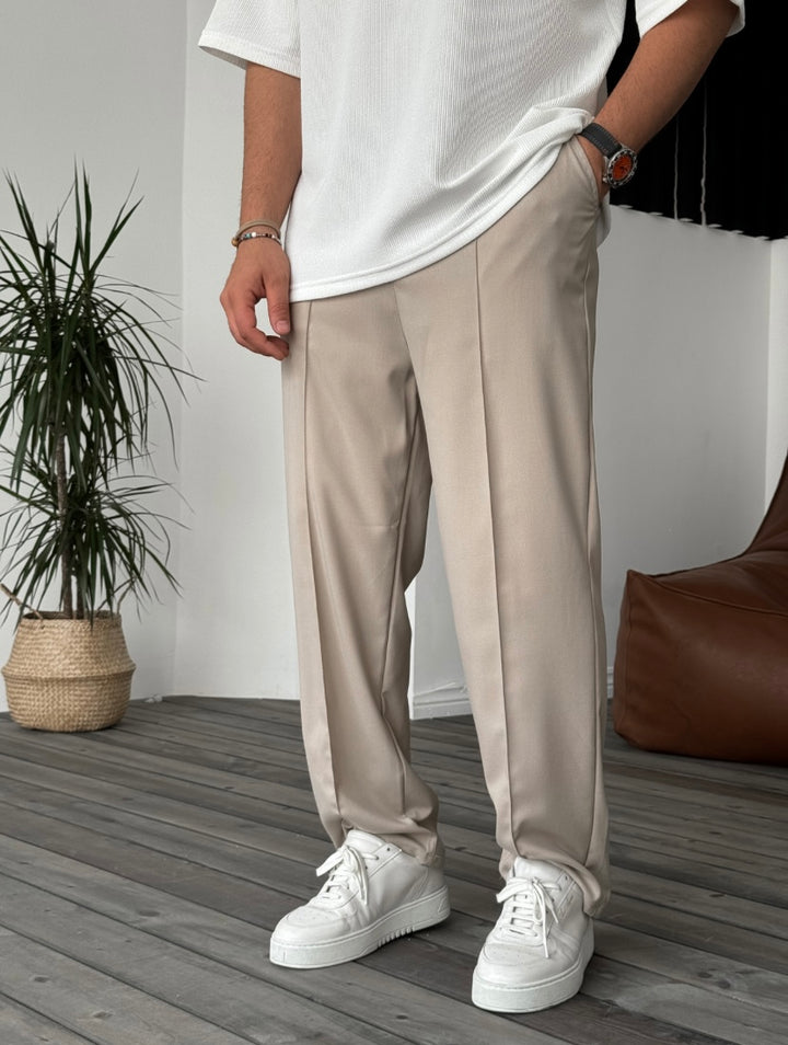 Difransel straight fit pants in carton