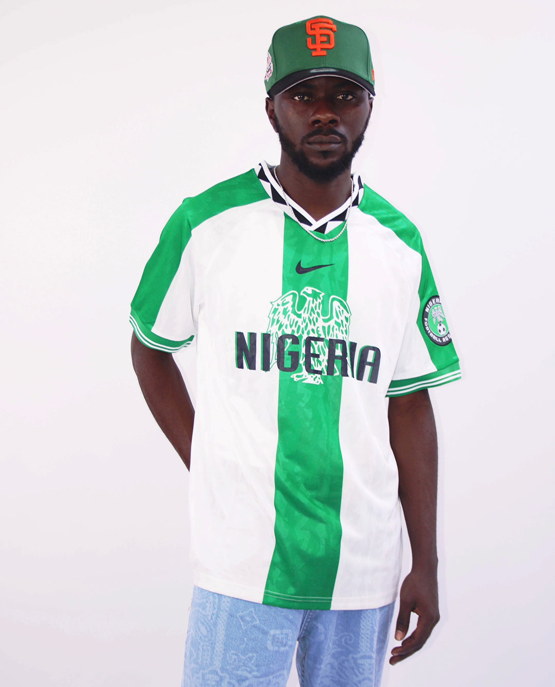 Nigeria 1996 Away Retro Jersey T-shirt