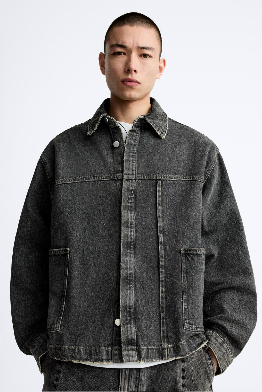 ZARA DENIM OVERSHIRT