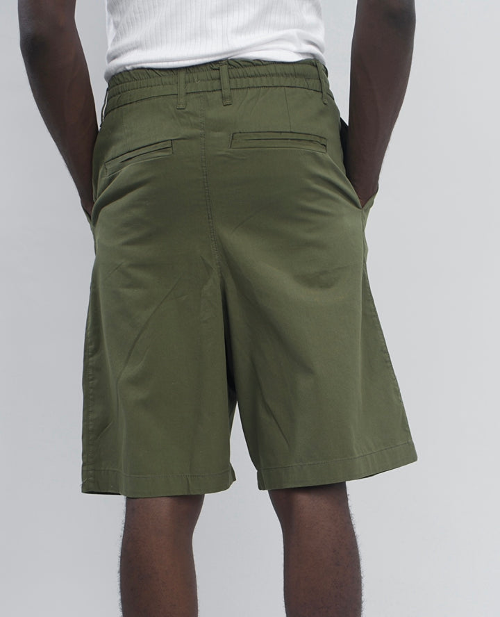 Giesto Linen shorts in green