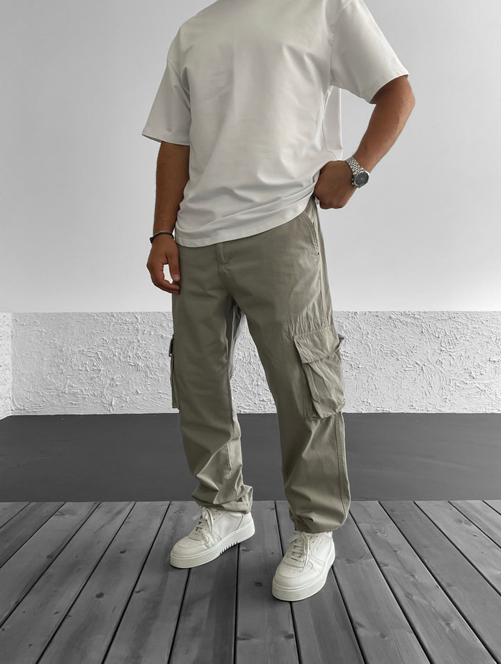 Difransel Banan Cargo Pants in khaki