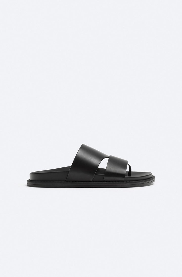 ZARA DOUBLE STRAP SANDAL SLIPPER