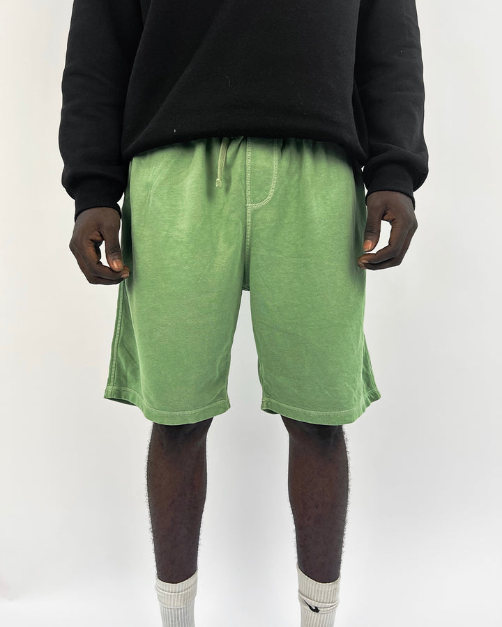 TU sweat shorts in green