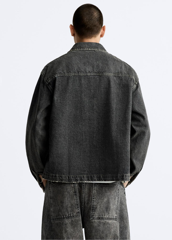 ZARA DENIM OVERSHIRT