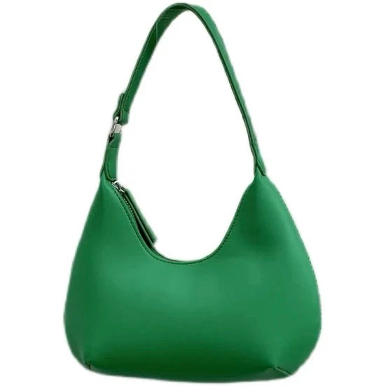 Mini tote fancy bag in green