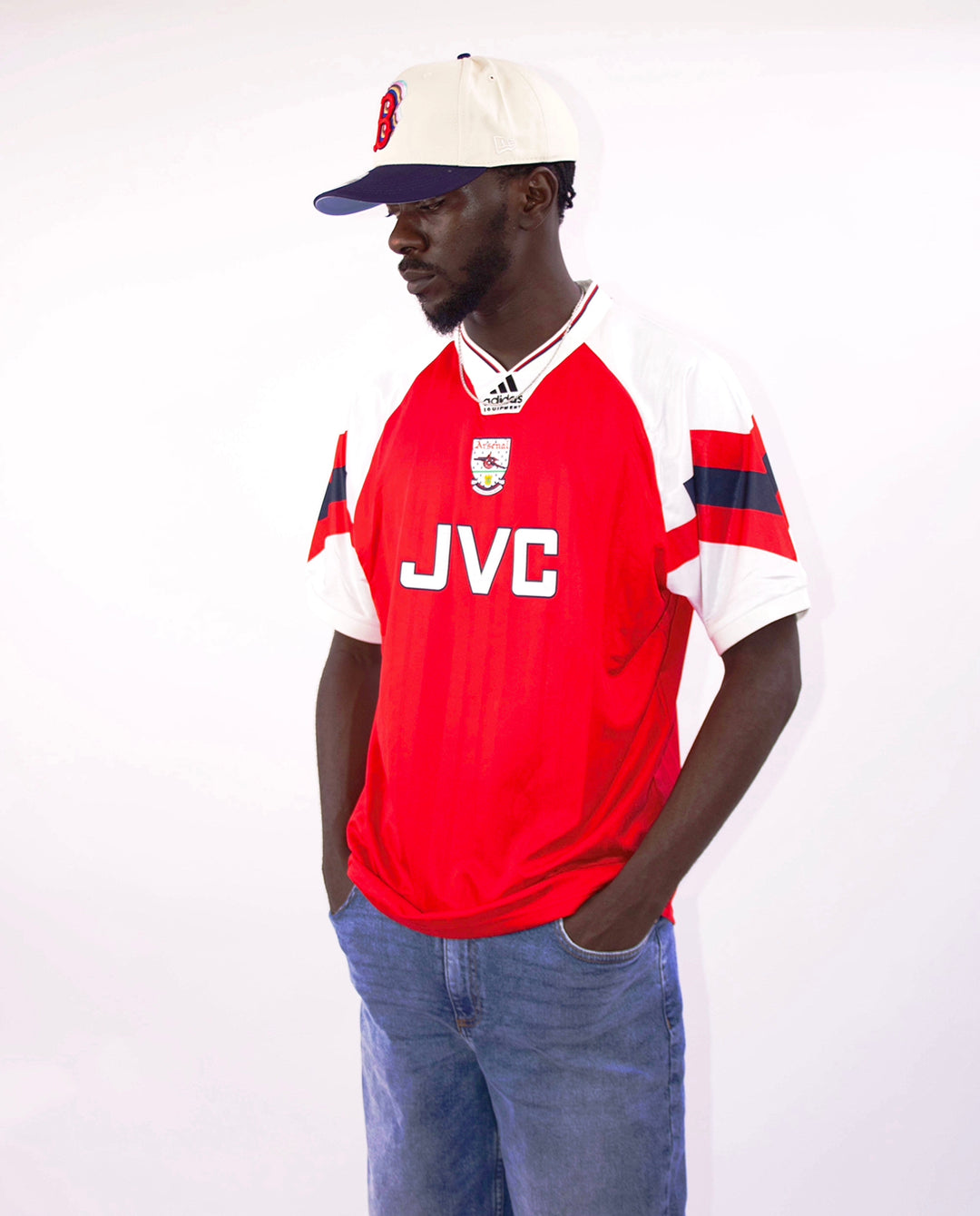 Arsenal Retro 1992-1994 Retro Home Jersey T-shirt in Red