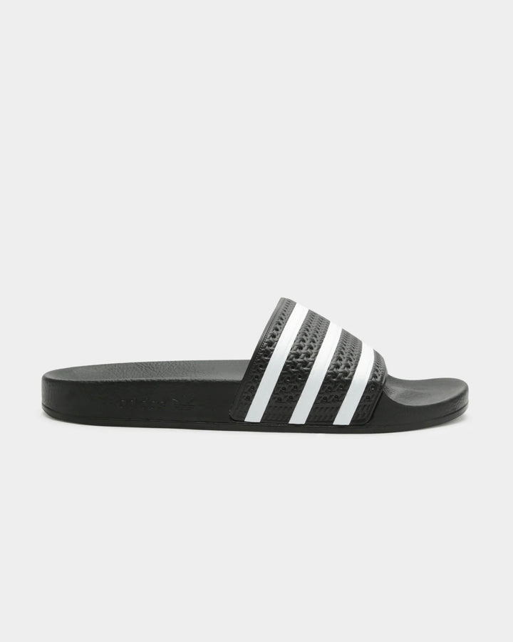 Adidas Adilette Slides in black & white