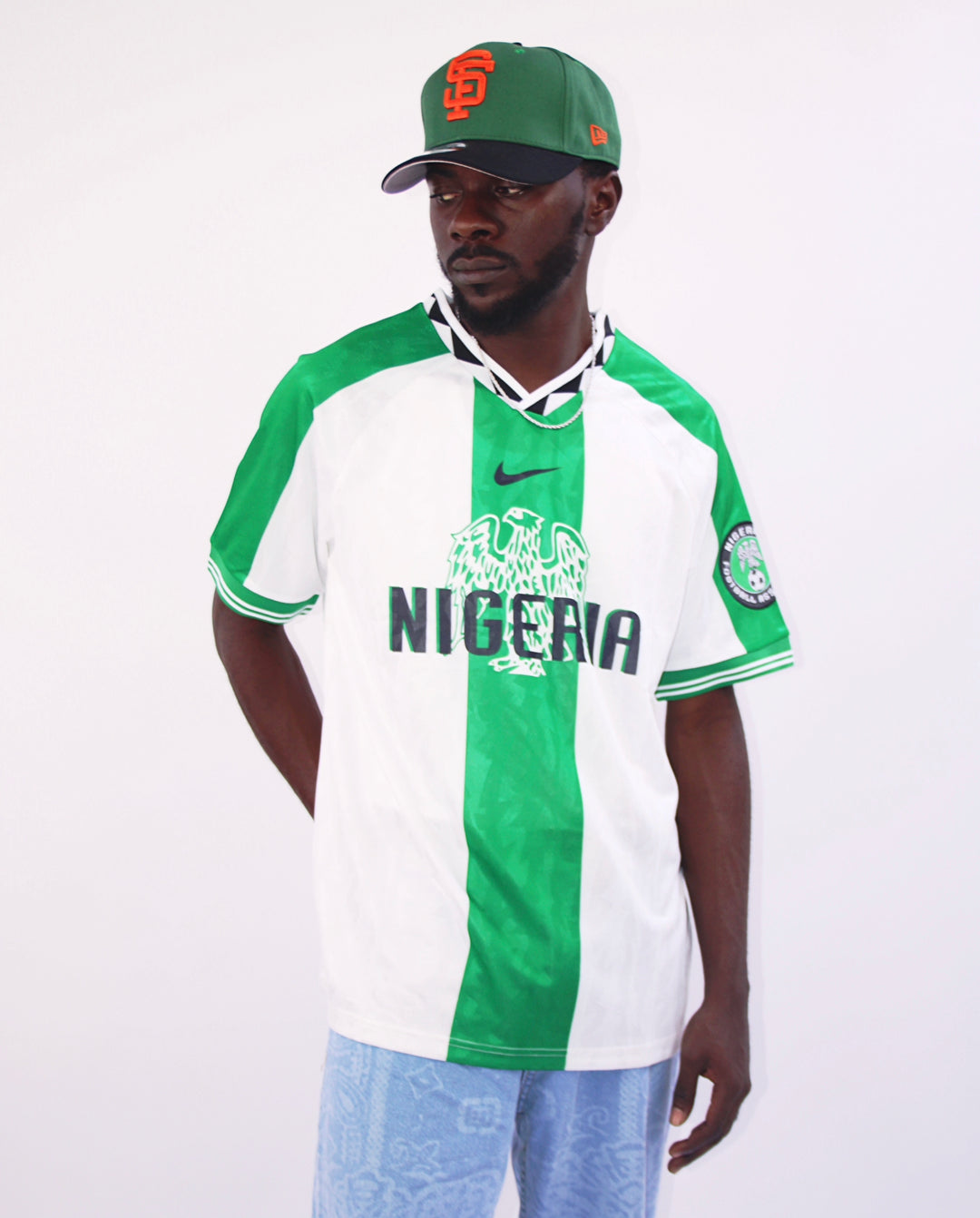 Nigeria 1996 Away Retro Jersey T-shirt