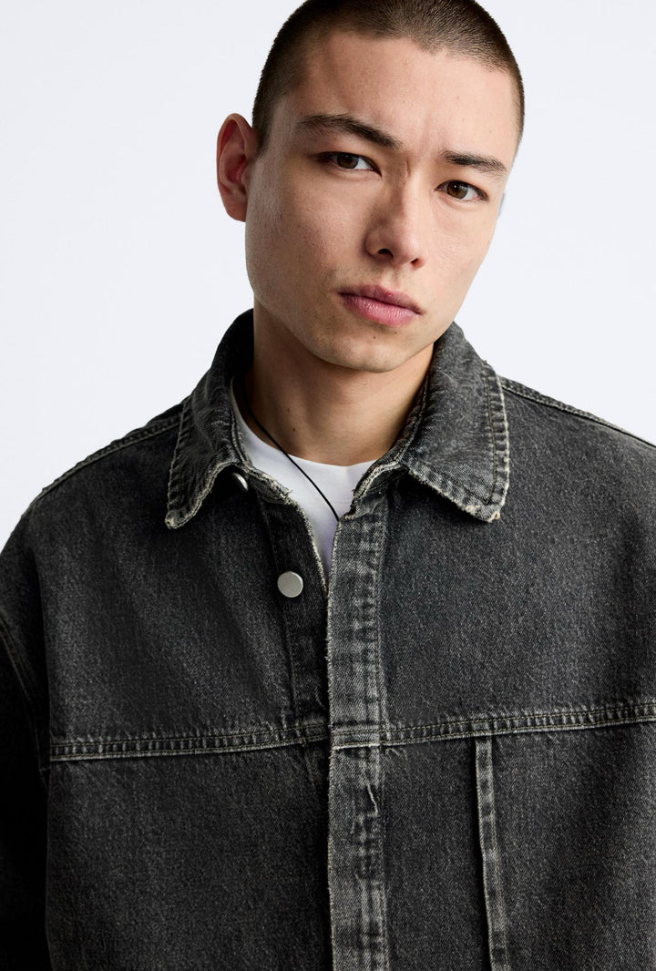 ZARA DENIM OVERSHIRT
