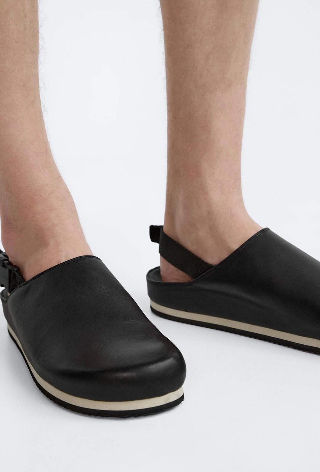 ZARA LEATHER CLOGS X PEPO MORENO