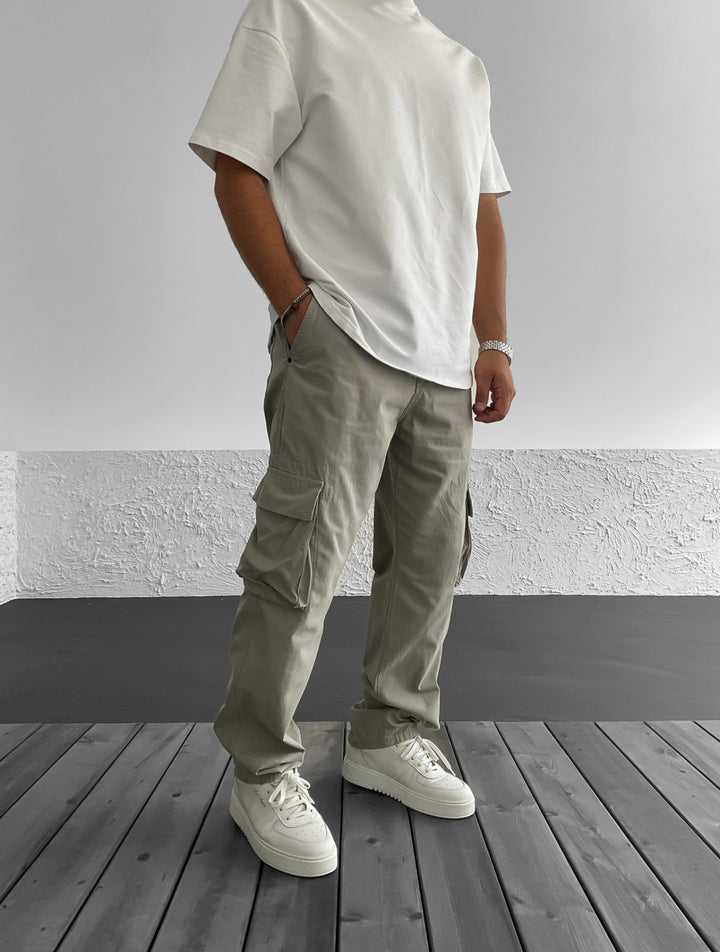 Difransel Banan Cargo Pants in khaki