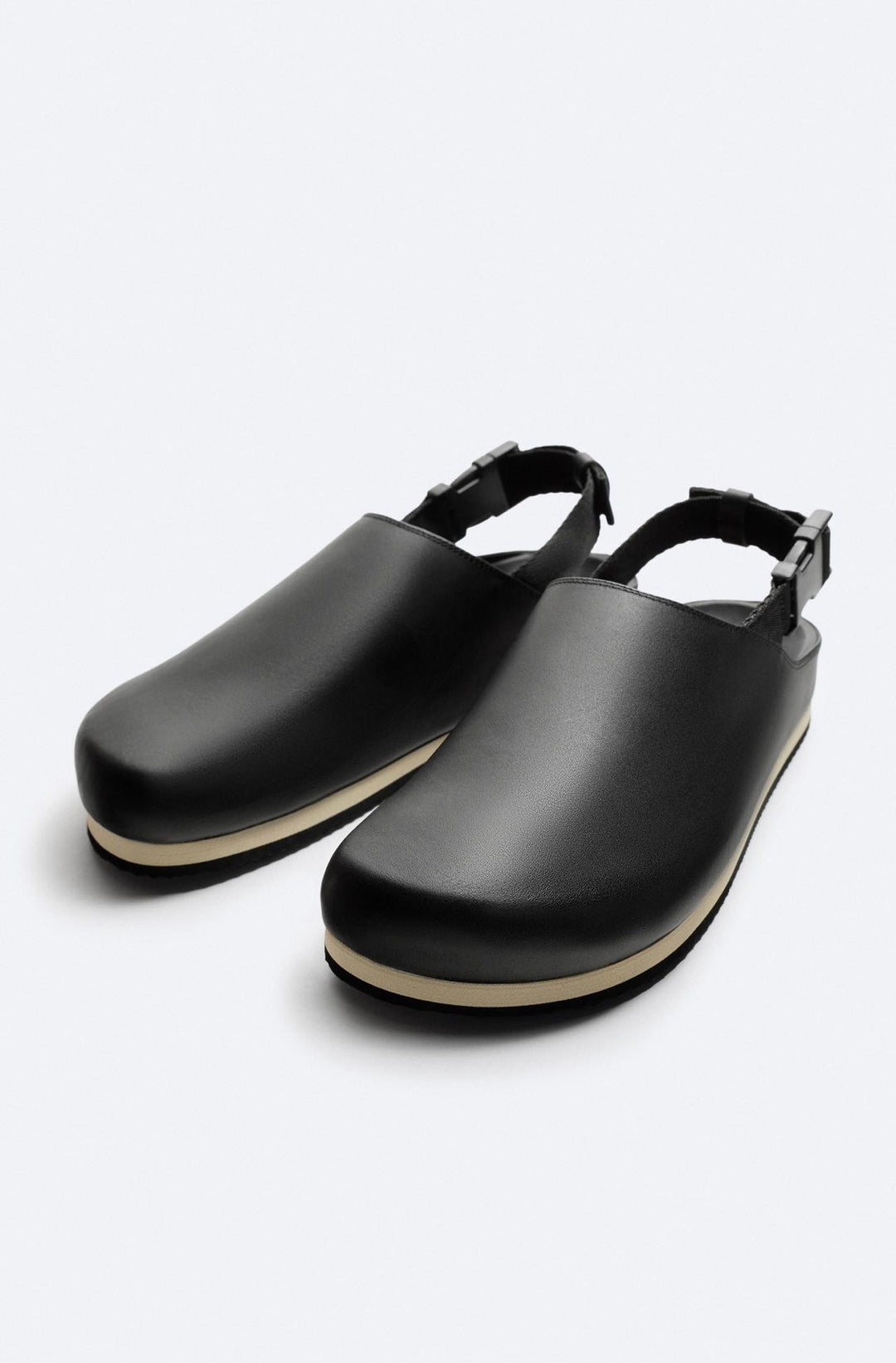 ZARA LEATHER CLOGS X PEPO MORENO