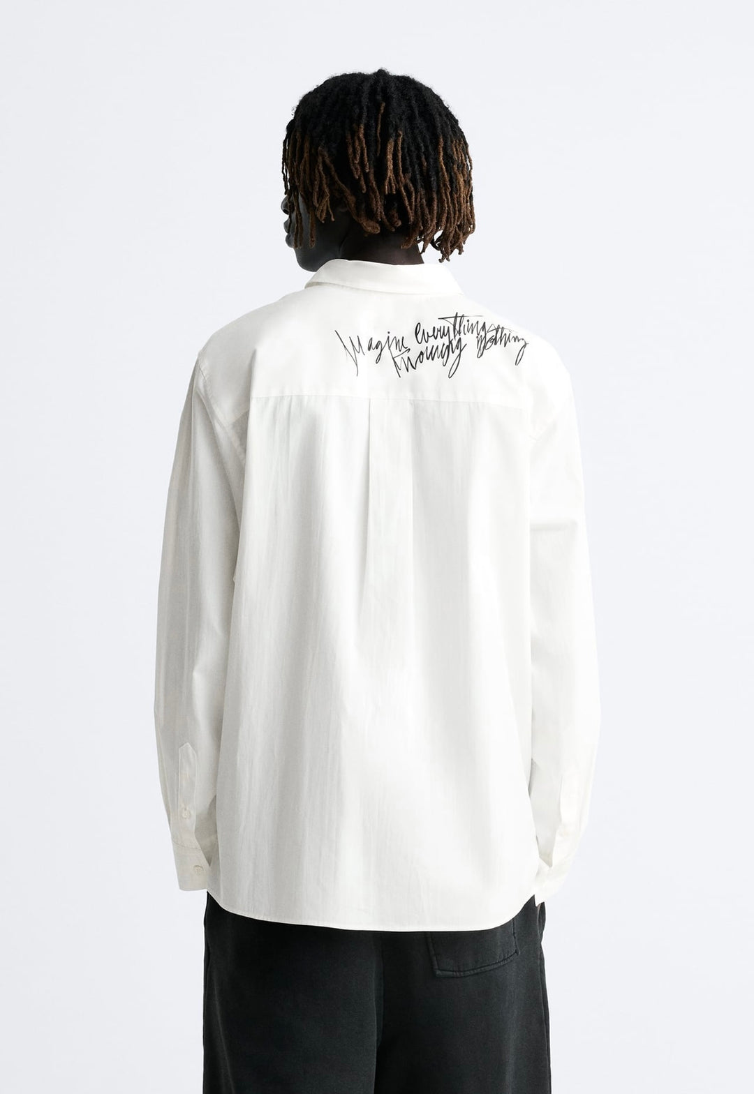 ZARA PHOTO PRINT SHIRT