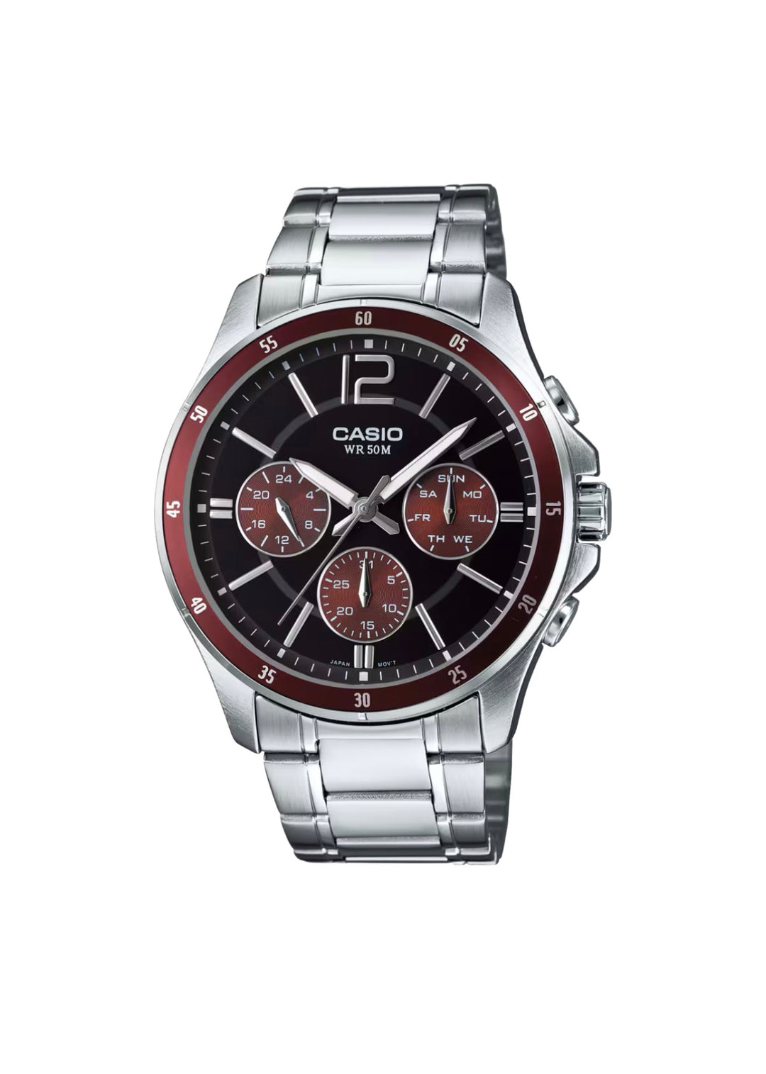 CASIO MTP-1374D-5AV stainless steel watch