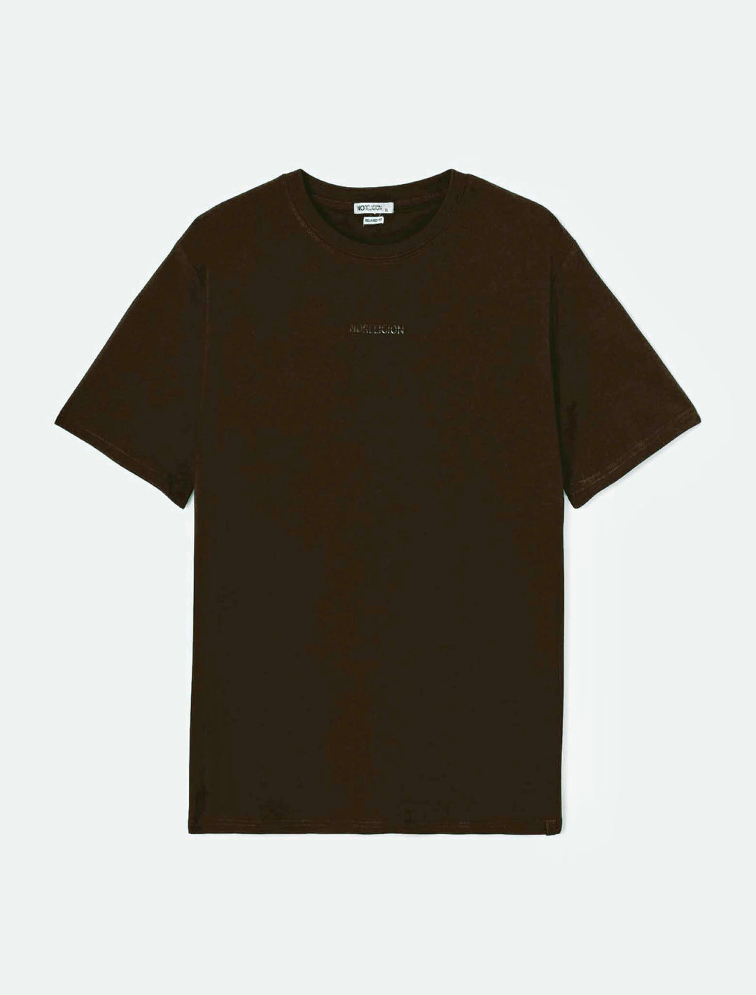 No Religion Relaxed fit T-shirt in brown