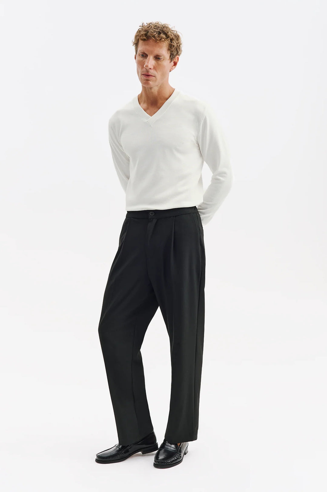 Giesto formal pants in black