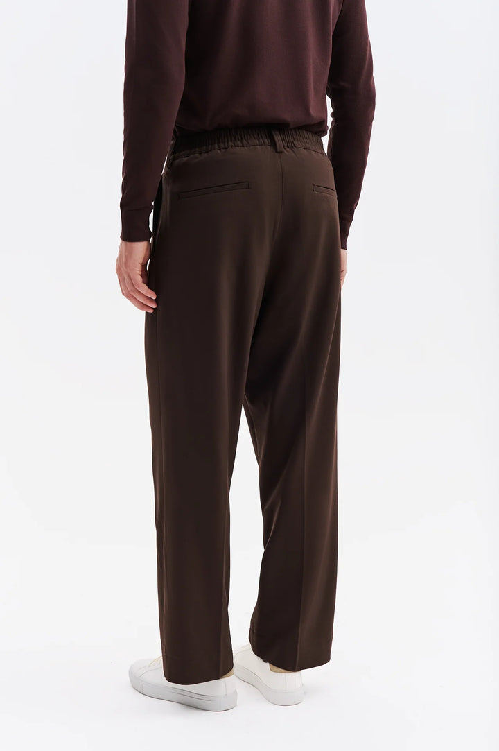 Giesto formal pants in brown