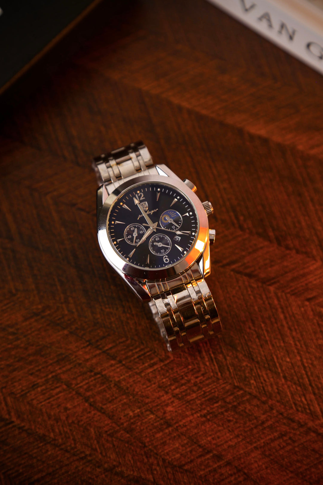 Poedagar integral Stainless Steel Watch