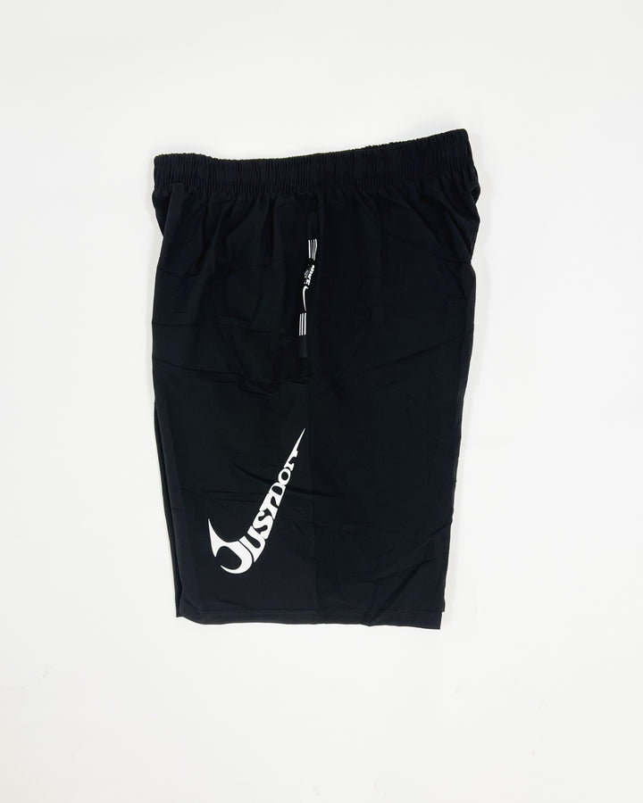 Nike just do it logo print sports shorts