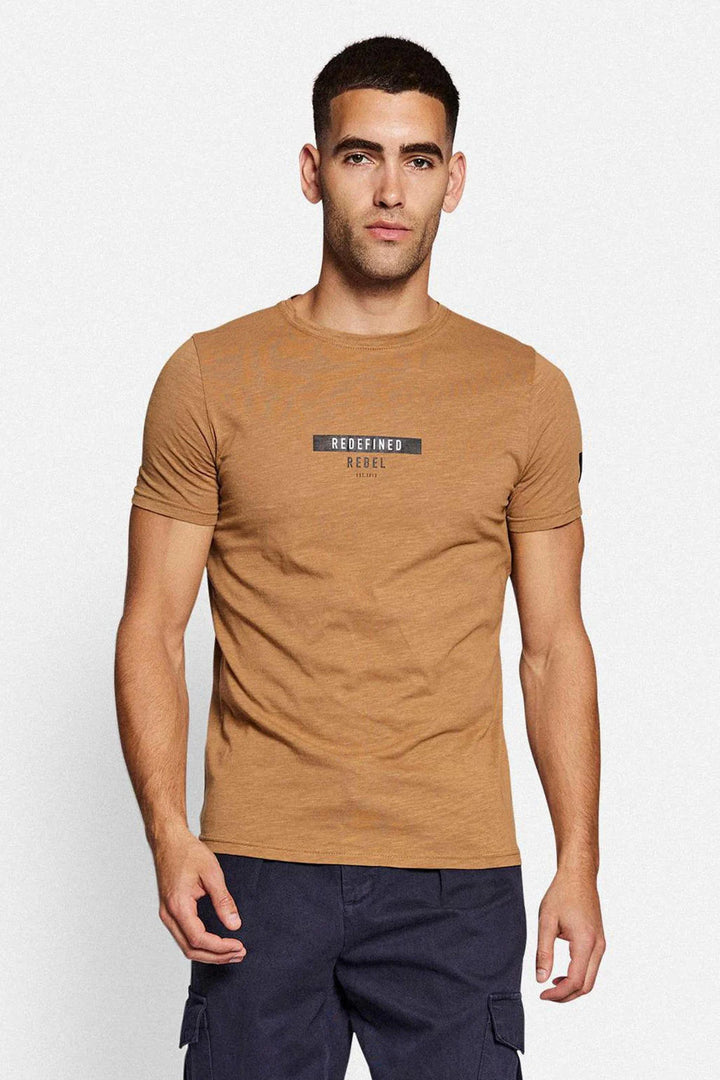 Redefined Rebel EST 2013 t-shirt in brown