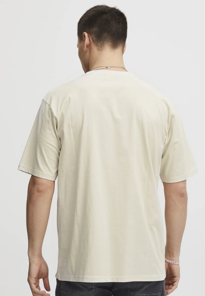 11 project embroidered cocktail t-shirt in beige