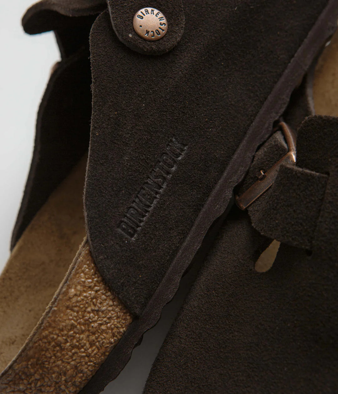 Birkenstock Boston Clogs in Mocha