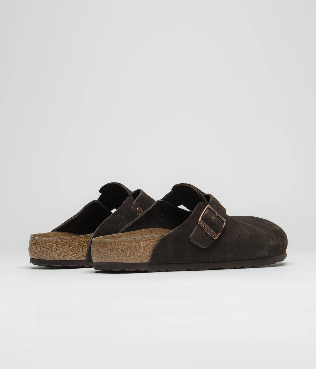 Birkenstock Boston Clogs in Mocha