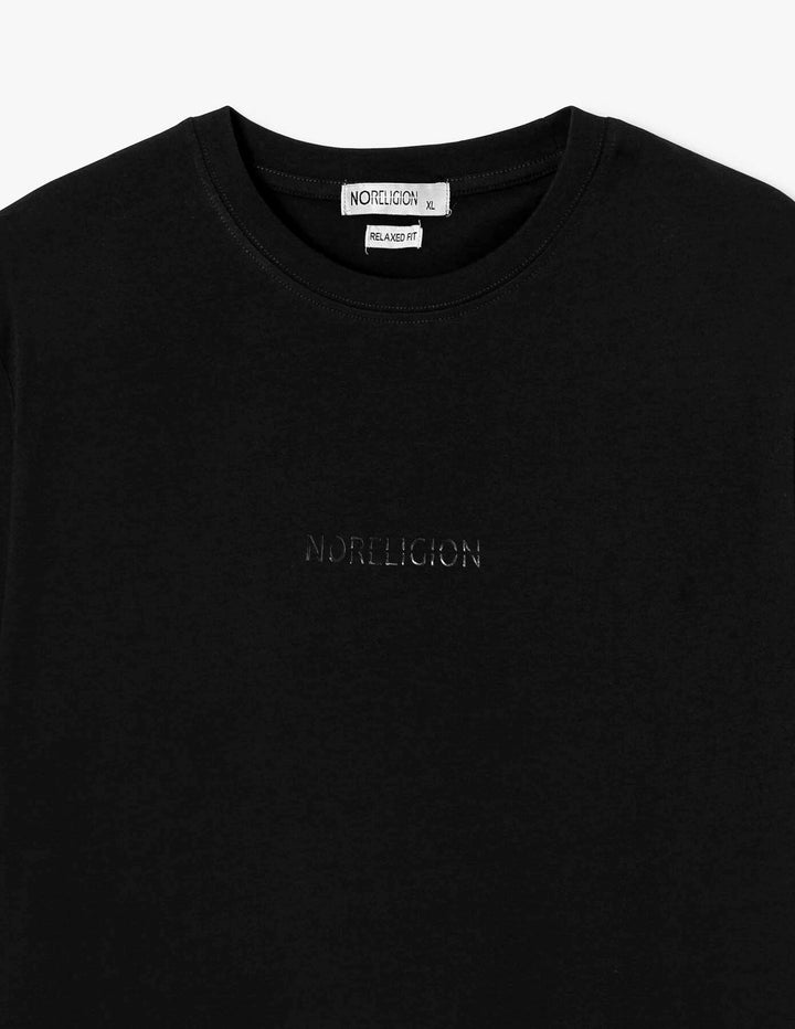 No Religion Relaxed fit T-shirt in black