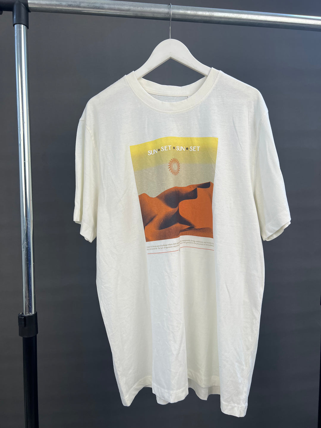 Housebrand Sunset T-shirt in white