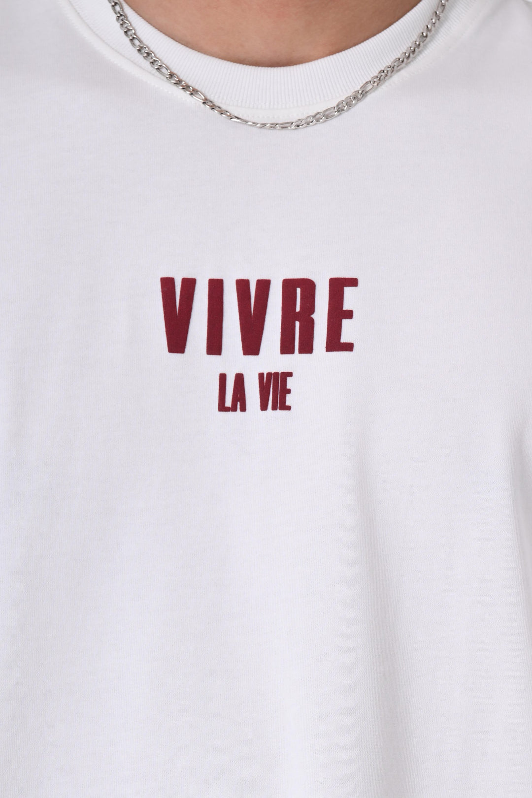 2512 La Vie T-shirt in White
